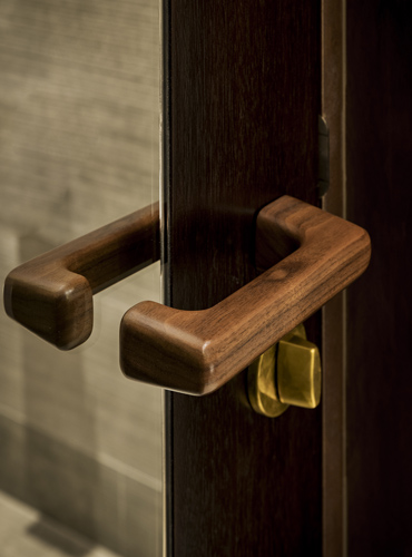 American Walnut door pulls